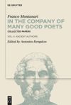 book: In the Company of Many Good Poets. Collected Papers of Franco Montanari