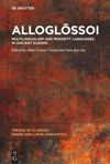 book: Alloglо̄ssoi