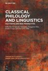 book: Classical Philology and Linguistics