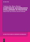 book: Corporate Governance Challenges in Pakistan